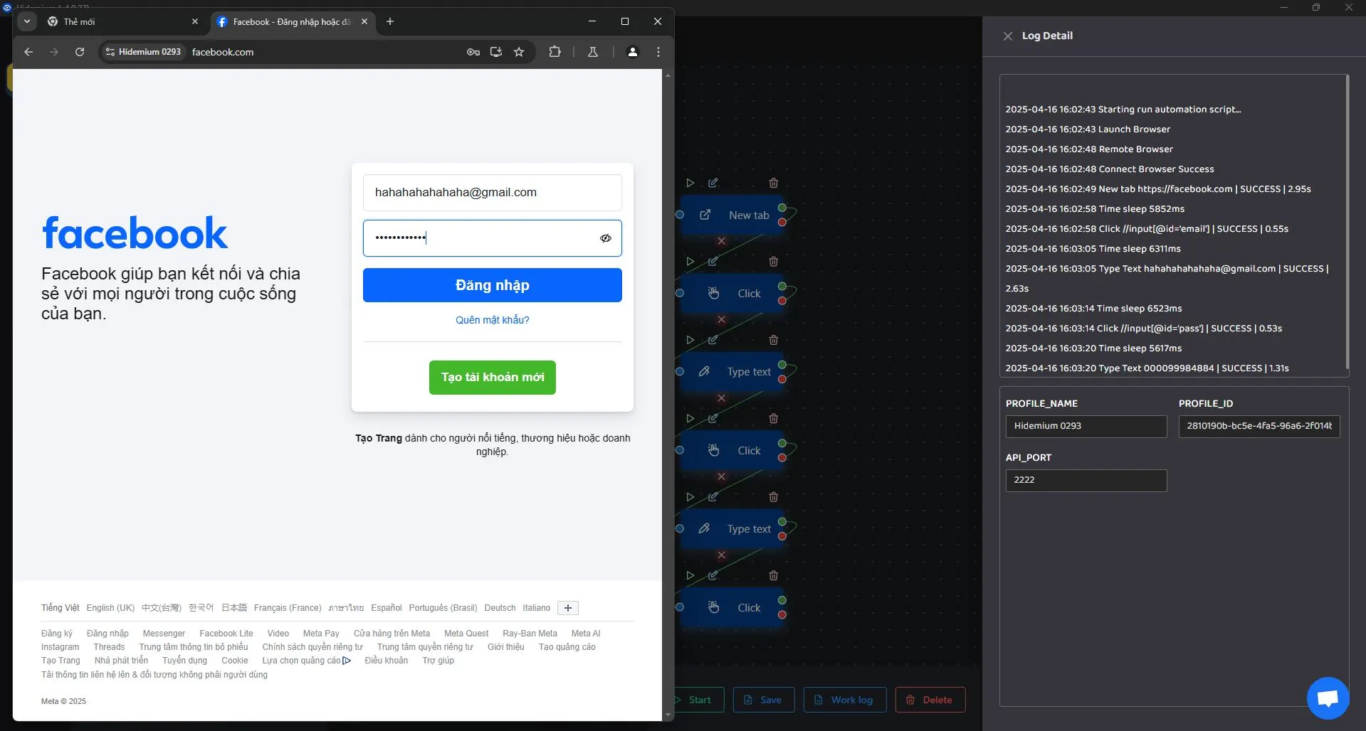 How to Write a Prompt Script Using Gemini on Hidemium
