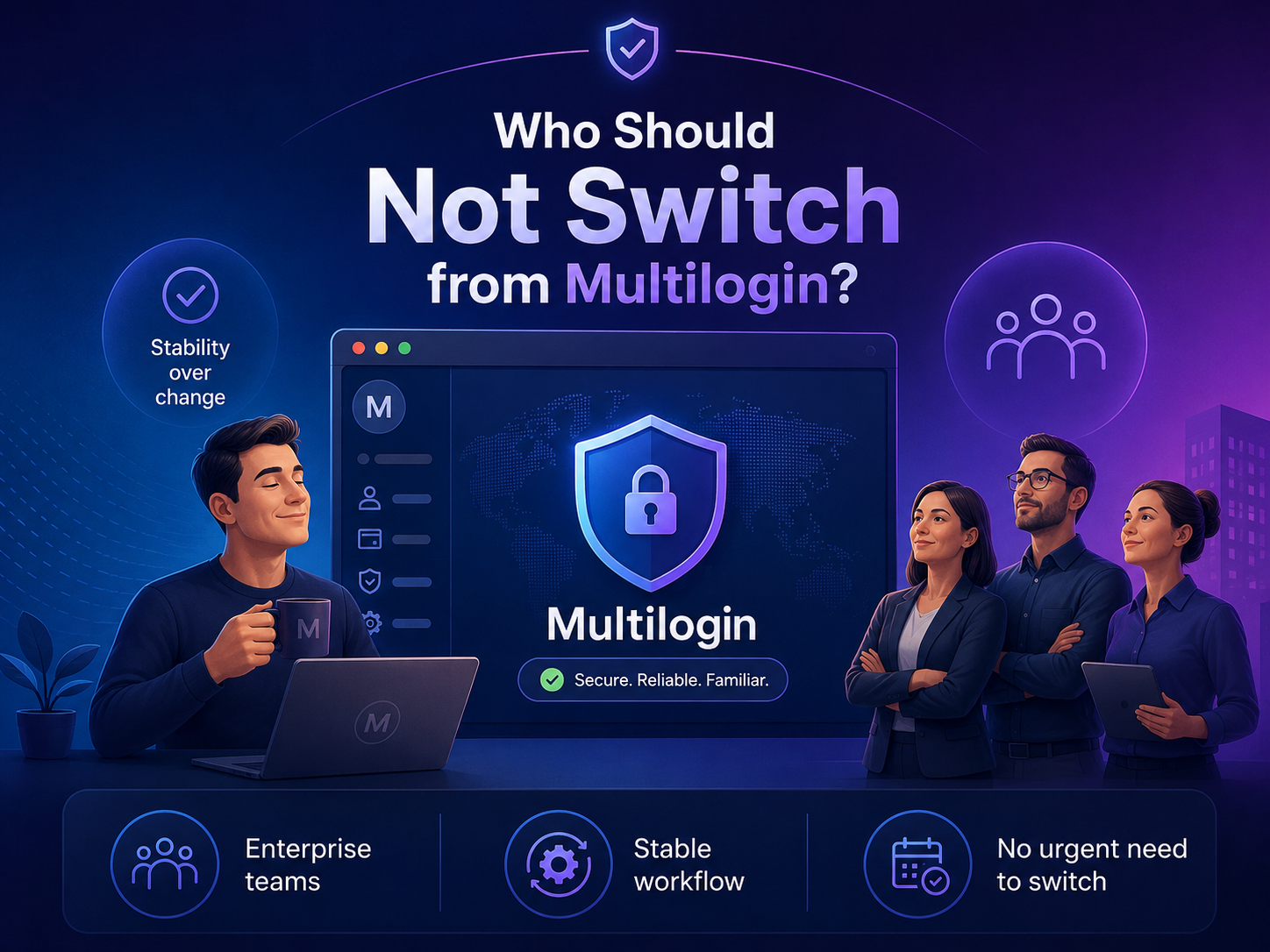 Who should not switch from Multilogin?