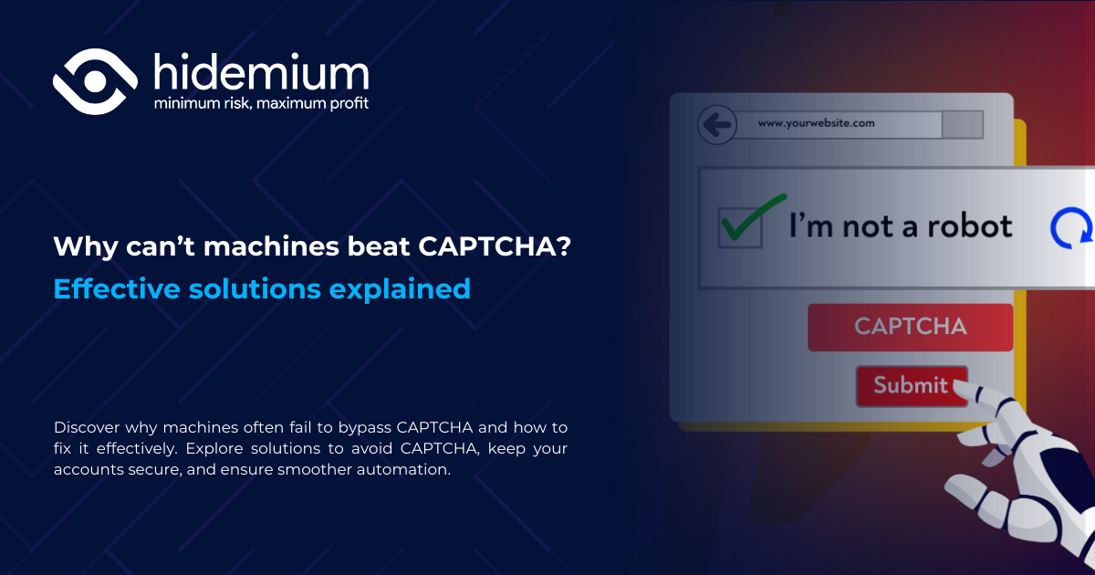 Why can’t machines beat CAPTCHA? Effective solutions explained